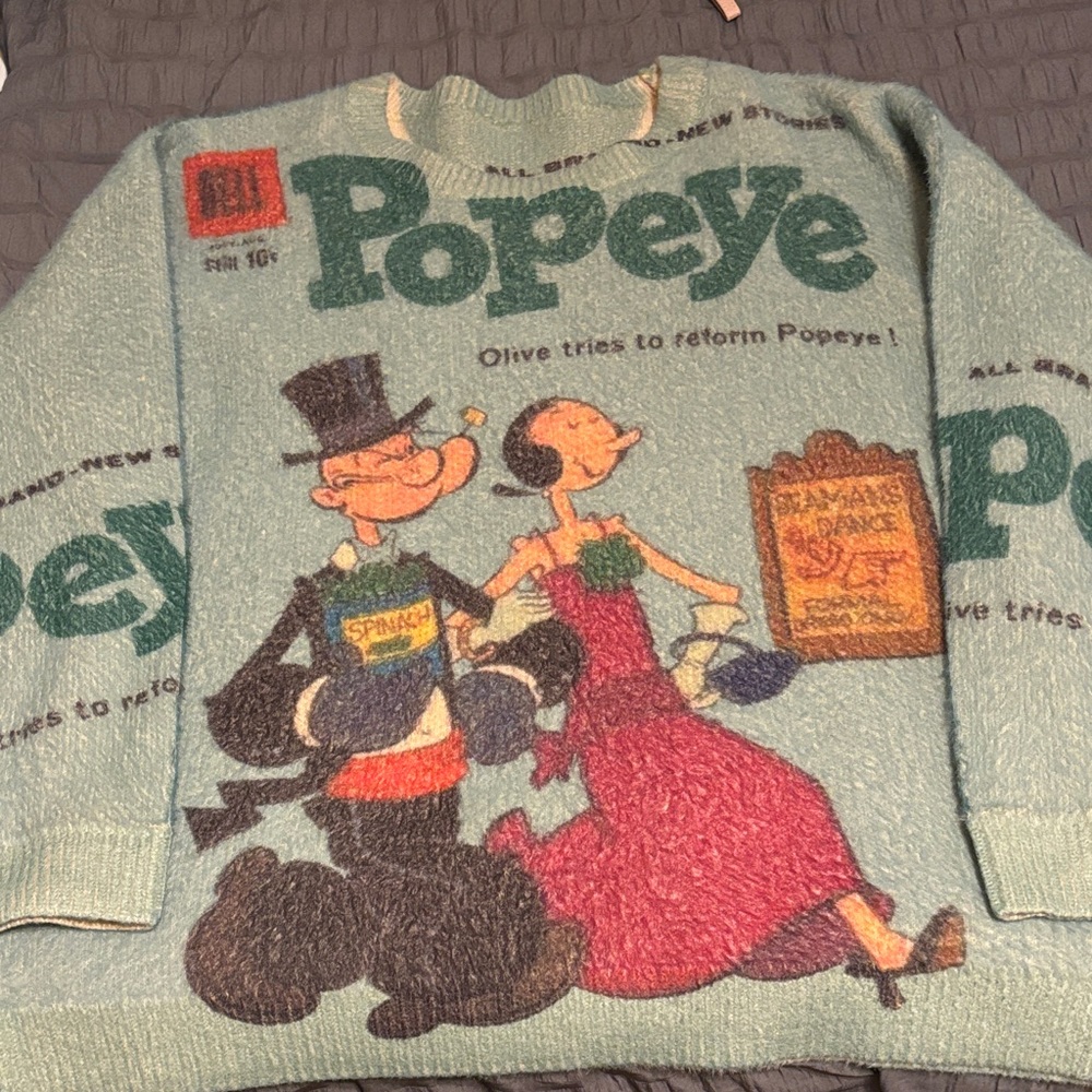 Fun Popeye Sweater!